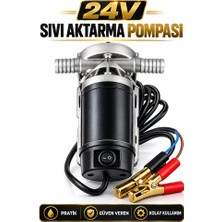 Kendinden Emişli 600W Paslanmaz Gövdeli Yakıt Aktarma Pompası