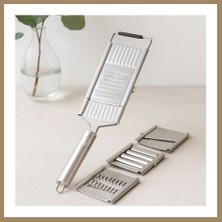 Bezos 3'ü 1 Arada Metal Rende Seti (Rende, Soyacak, Dilimleme) 22
