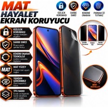 Vivo X500 Pro Max Uyumlu Mat Hayalet Nano Kırılmaz Ekran Koruyucu Darbe Emici Ultra Plus