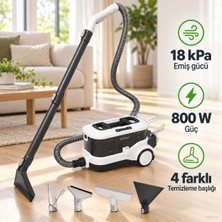 Kiwi Koltuk ve Halı Yıkama Makinesi 800 W Güçlü 18 Kpa Emiş 3 L Temiz Su Hazneli 4 Başlıklı Araç Içi ve Döşeme Temizliği Için Iki Kademeli + Tiftik Cihazı (Onerous)