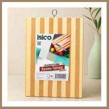 Bezos Bambu Kesme Tahtası 24X34X1.3 cm - Metal Kulplu 22