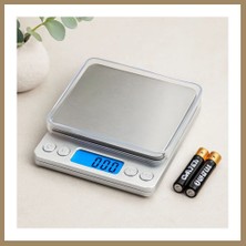 Bezos Mini Hassas Tartı 3000G/0.01G (Şeffaf Kapak, Pilli) 22