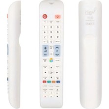 Hey 70140 Küçük Kalıp Rm D1078W Samsung Beyaz Uyumlu LCD LED Tv Kumanda