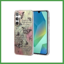 Soi Home Samsung Galaxy S25 Uyumlu Kılıf Blade Aynalı Desenli Kapak - Desen 6 Soı