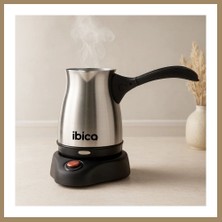 Bezos Elektrikli Cezve (Türk Kahve Makinesi) 400 ml 600W Kablosuz 360° Döner 22