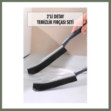 Bezos 2 Li Çok Amaçlı Temizlik Fırçası & Derz Fırçası & Mutfak Banyo Temizlik Fırçası Bezos1