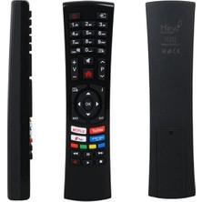 Hey Vestel R/c 4391P, 70U9600 - Hi Level 49HL660 Black Fplay -Netflix - Youtube - Play Tuşlu LCD LED Tv Kumanda