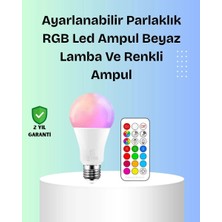 Herşey Trend Rgbw Teknolojili Akıllı LED Ampul, Zamanlayıcılı