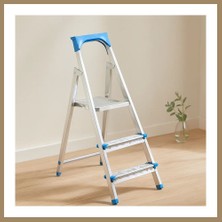 Bezos 2+1 Basamaklı Metal Merdiven 60 cm - 120 kg 22