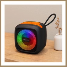 Bezos Kablosuz Taşınabilir Bluetooth Hoparlör (Işıklı, Usb/tf, 1200MAH) 22