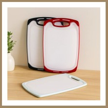 Bezos Kesim Panosu 31X20 cm - Plastik, Kaymaz Silikon Kenarlı, 10 mm 22