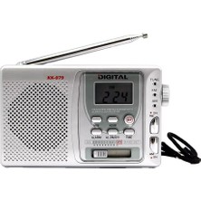 Flagen Dijital Saatli Radyo Am Fm Sw1 9 Bant Çok Bantlı Alarm Saatli Taşınabilir Dünya Radyosu