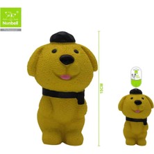 Nunbell Köpek Oyuncağı Latex Pupy 15 cm Sevimli Köpek Figürlü Diş Kaşıma Oyuncağı