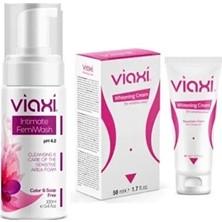 Viaxi Beyazlatıcı Krem 50ML+ Intim Köpük 100 ml