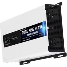 Gümrük Bey Solar Lock SLW12000 6000W 12000W 24V 220V Tam Sinüs Invertör