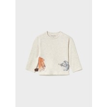 Mayoral Bej Erkek Bebek T-Shirt 2004