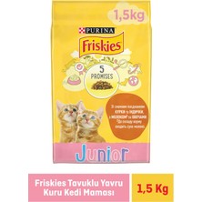 Friskies Purina Tavuklu ve Sütlü Yavru Kedi Kuru Maması 1,5 kg