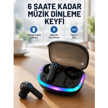 ENCO Enc Mikrofonlu Bluetooth 5.4 Kablosuz Kulaklık 40MS Düşük Gecikmeli Tws Kulaklık