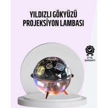 Herşey Trend USB Şarjlı Uzay Temalı Işık Projektörü Hava Nemlendirici