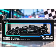 Hobbiez World Mercedes Amg Petronas F1 Lewis Hamilton 44 Siyah Metal Formula Yarış Arabası 1:24