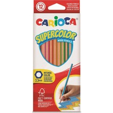 Carioca Supercolor Kuru Boya Kalemi 12'li