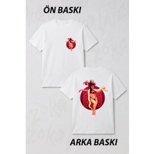 Zoka Wear From Dusk Till Dawn Ön ve Sırt Baskılı Tişört