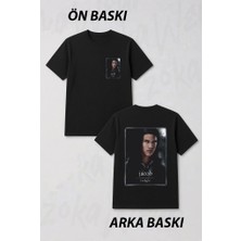 Zoka Wear Jacob Twilight T-Shirt Ön ve Sırt Baskılı Tişört