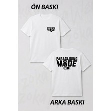 Zoka Wear Yamac Parasutu Baskili U Ön ve Sırt Baskılı Tişört