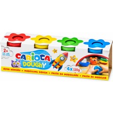 Carioca Oyun Hamuru 4 Renk 440 gr (4'lü Set)