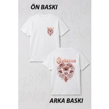 Zoka Wear Sabaton Baphomet Ön ve Sırt Baskılı Tişört
