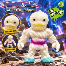 Ens Stretchapalz The Mutants Series Wipper Süper Esnek Beyaz Mutant Canavar Oyuncak Figür 14 cm