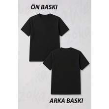 Zoka Wear Stiles Stilinski Dizi Teen Wolf Ön ve Sırt Baskılı Tişört
