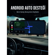 Dolozena Dokunmatik Ayna Carplay Araç Kamera Ekranı Ön Arka Kayıt Destekli