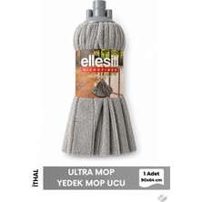 Ellesill Ultra Mop Yedek Mop Ucu - Gri Renk 90X64 cm
