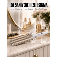 Dolozena Wag Maşa Profesyonel Saç Şekillendirici Iyon Özellikli Isı Kademeli Yeni Nesil