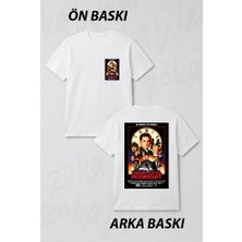 Zoka Wear Threat Level Dizi The Office Ön ve Sırt Baskılı Tişört