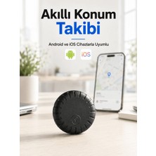 Dolozena Akıllı Gps Takip Cihazı Android ve Ios Uyumlu 2 Yıl Pil Ömürlü Mini Konum Bulucu