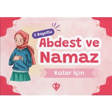 Kitabevimden 3 Boyutlu Abdest ve Namaz Kitapçığı Pembe
