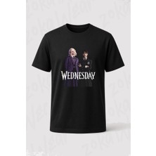 Zoka Wear Wednesday And Enid Dizi Film Baskılı Tişört