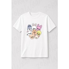 Zoka Wear Stray Kids Skzoo V7 Baskılı Tişört