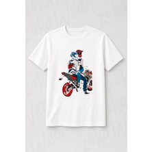 Zoka Wear Motor Aski Bisiklet Yak Baskılı Tişört