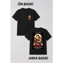 Zoka Wear Threat Level Dizi The Office Ön ve Sırt Baskılı Tişört