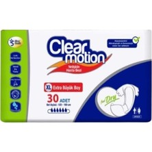 Clear Motion Bel Bantlı Hasta Bezi Xl 30 Adet