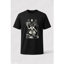Zoka Wear Baphomet Tasarim Baskılı Tişört