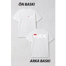 Zoka Wear Argo Bisikle Ön ve Sırt Baskılı Tişört