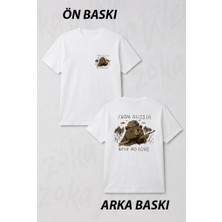 Zoka Wear From Russia With No Love Ön ve Sırt Baskılı Tişört