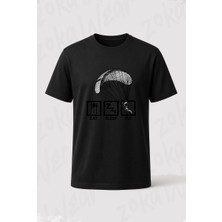 Zoka Wear Yamac Parasutu 5 Baskılı Tişört