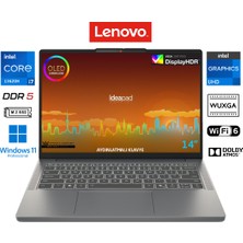 Lenovo Ideapad Slim3 14IRH10 I7 13620H 32GB 512GB SSD W11 Pro 14 Inç OLED Wuxga Taşınabilir Bilgisayar 83K000ASTR Prestij