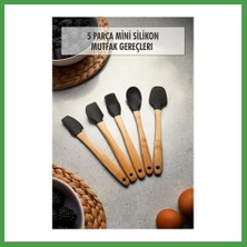 Soi Home 5 Parça Bambu Saplı Mini Supatula Seti Soı