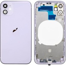 Zamerya iPhone 11 Uyumlu Boş Kasa Kapak (Mor)